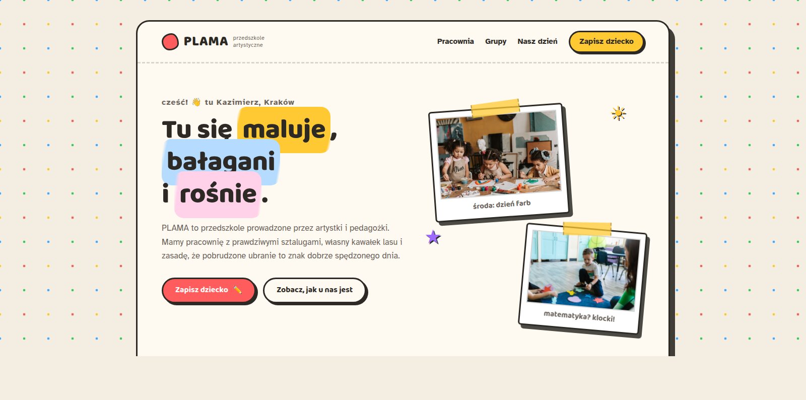 Przedszkole PLAMA